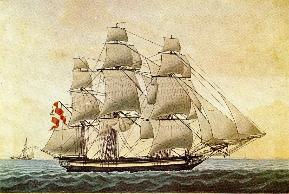 Fregattskip 'Bekkeskow' (b. 1796, Finland).