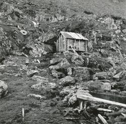 Kvernhus ved ei elv på Alnes, Godøy. (?)