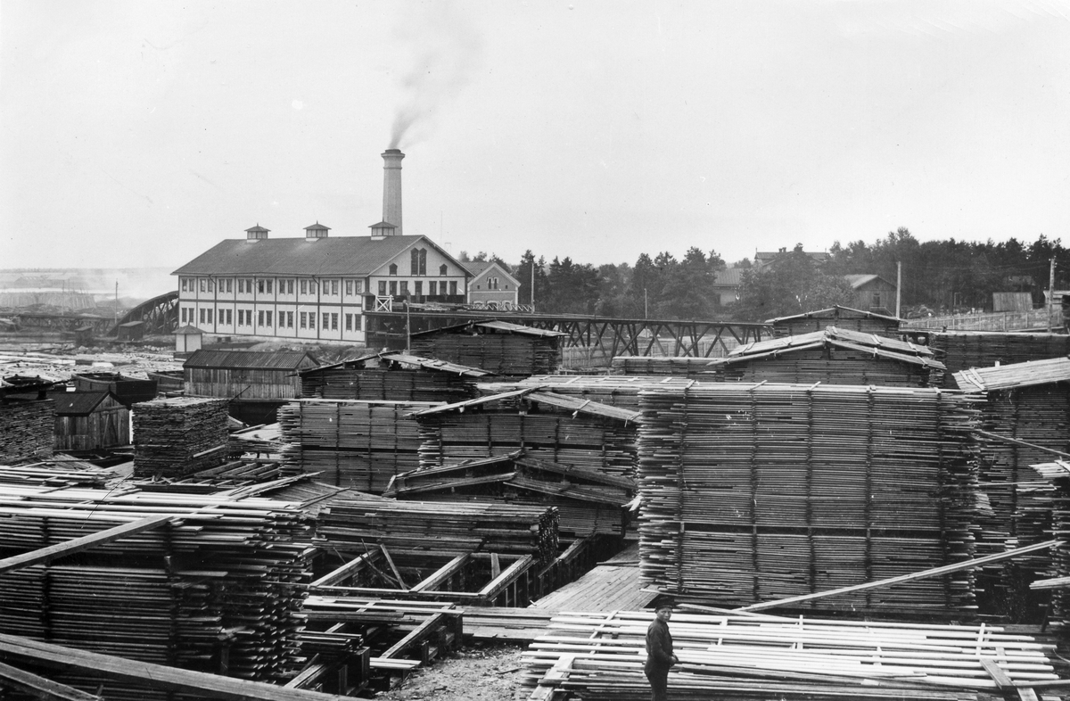 Sågen var lönsam under hela 1800-talet och 1900-talets första decennium. Efter att 1894 ha brunnit ned grunden  uppfördes året därpå en ny såg. År 1896 ombildades rörelsen till Långrörs AB. I samarbete med Marma Sågverks AB, Ljusne-Woxna AB och AB Adolf F. Hillman i Söderhamn bildades 1906 Sulfit AB Ljusnan, vilket 1908 startade massatillverkning i Vallvik och sedermera kom att bli helägt av Långrörs AB.