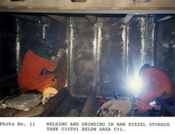 Byggingen av Draugen skrider frem ved Aker Rosenberg Verft p