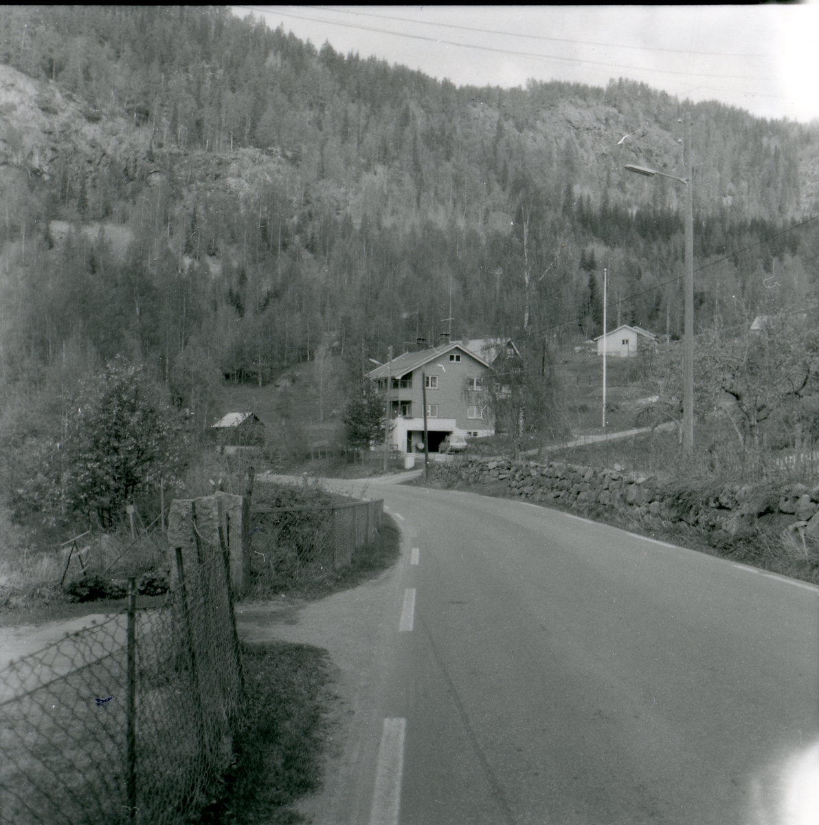 Eiendomen Fagerstrand, Bagn, Sør-Aurdal. Bygget av Sigmund Framnes 1949.