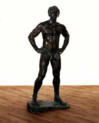 Ung mann [Skulptur]