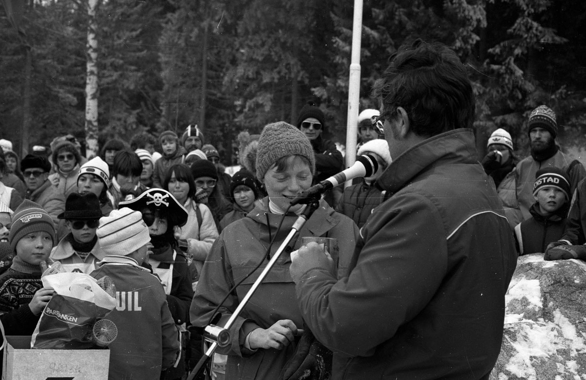 Vinterfest på Myrdammen 1983.