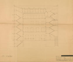 Arkitekttegning til ombygging av Folkets Hus på Youngstorget
