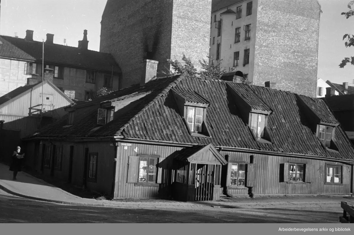 Grünerhagen og Nordre gate. 1947