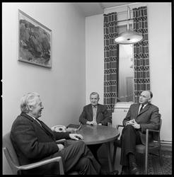 Hydroorkesterets veteraner; Ålin, Gjestland og Jakobsen.