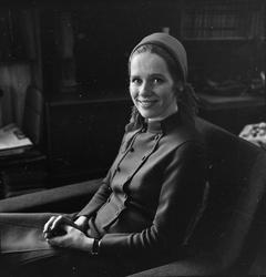 Hjemme hos Liv Ullmann.