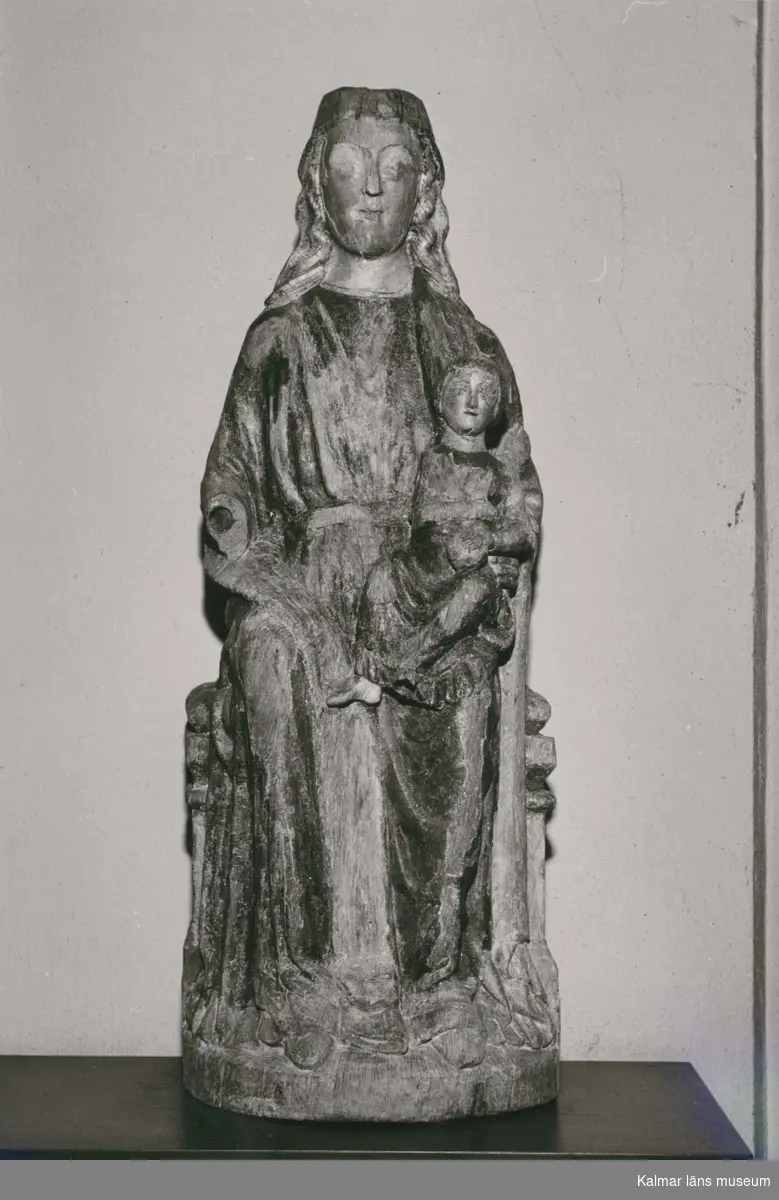 Madonnafigur från Misterhults kyrka.