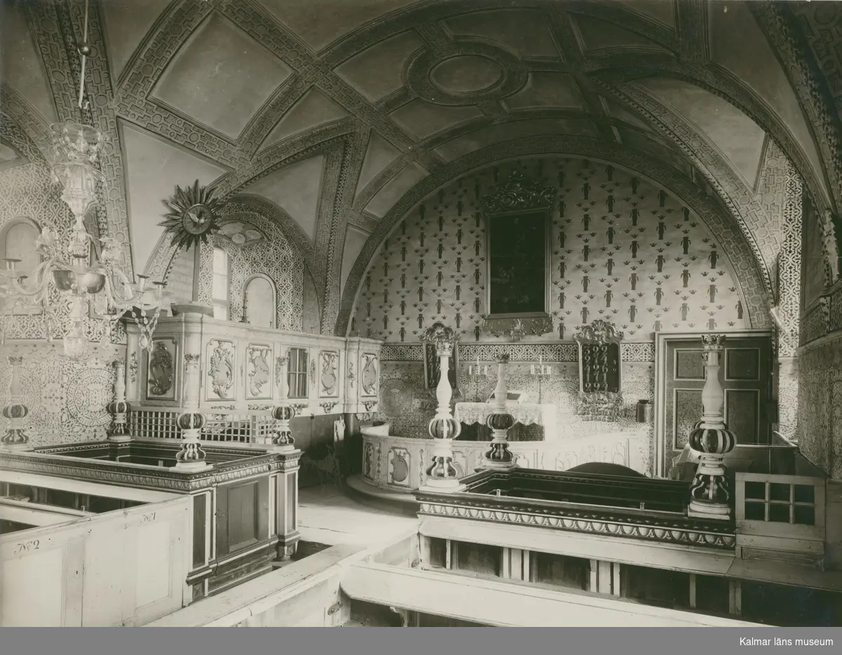 Altaret i Kalmar slottskyrka, som invigdes 1592.