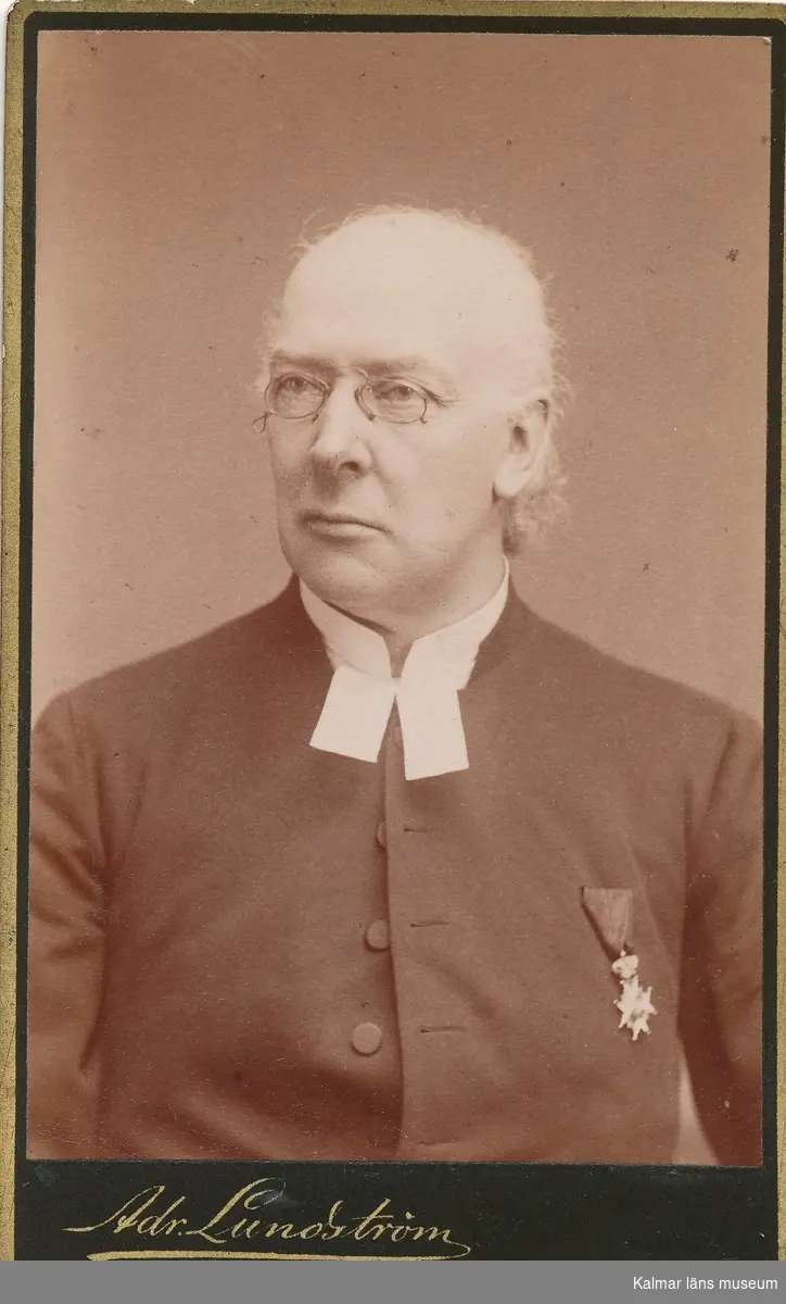 Domprost David Richard Warholm (1827-1900), Kalmar.
Kalmars förste domprost (1878-1900).