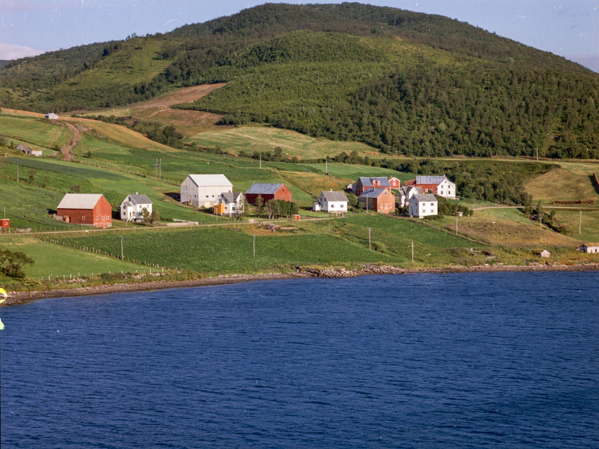 Flyfoto fra Dale i Kvæfjord.