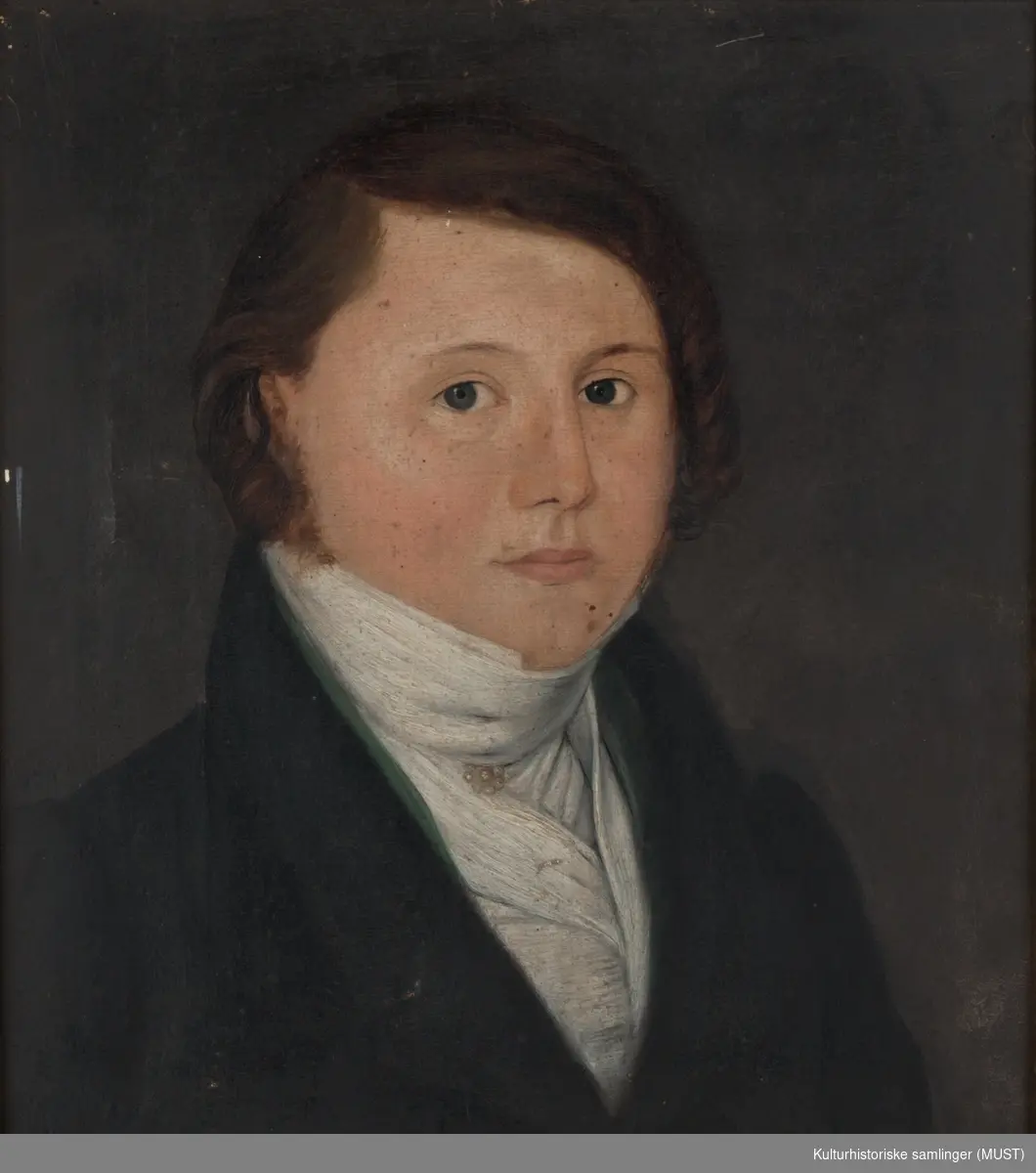 Portrett av kjøpmann Fredrik Petersen (1800 - 1840)