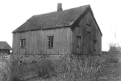 Rød, hovedbygning, Aremark, revet 1927. Bildet er tatt under