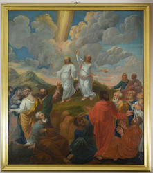 Abraham og Lot [Lerretsmaleri]