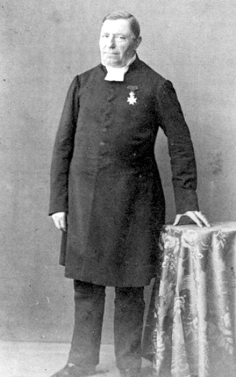 Dr Nils Nordlander kyrkoherde i Skellefteå.
1796-1874.