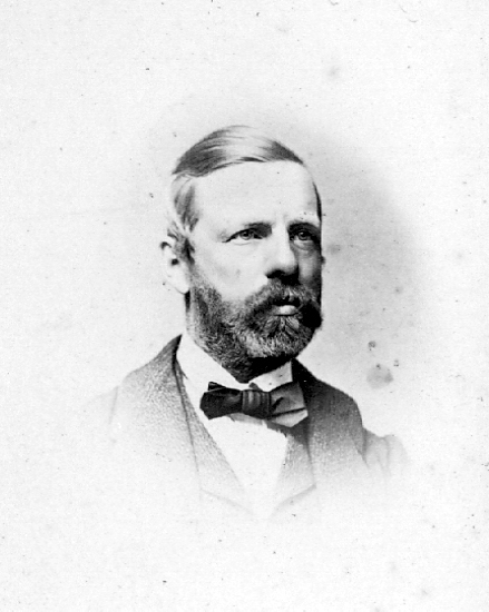Professor Hjalmar Nathorst, Föreståndare för Alnarps Lantbruks Institut. År 1866.