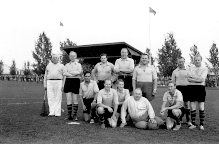 Fotbollslag Barnens Dag 1948.