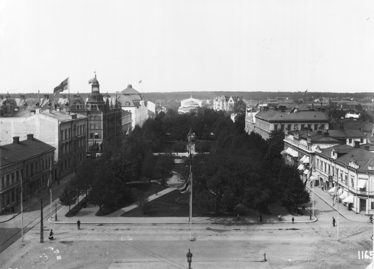 Gävle stad – Norr, Esplanaden.
Rådhusesplanaden 1918.
