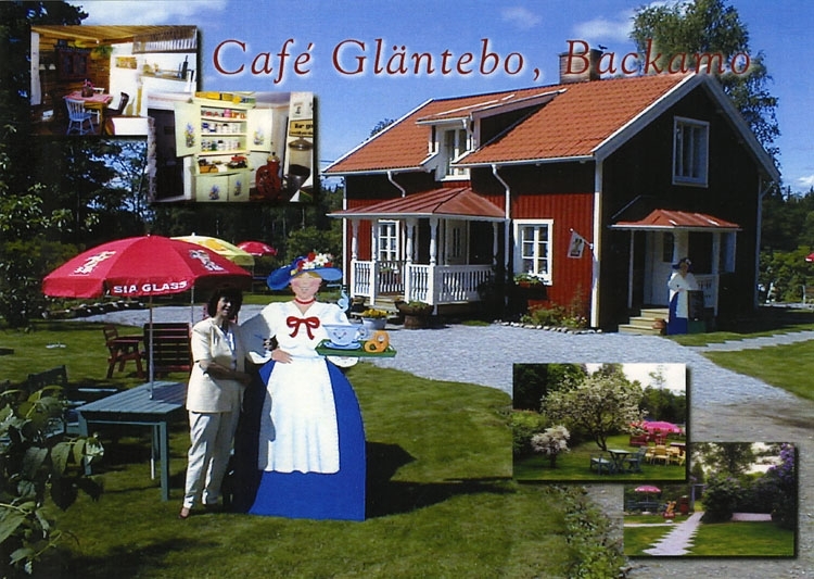 Enligt Bengt Lundins noteringar: "Café Gläntebo, Backamo. 5-bild".