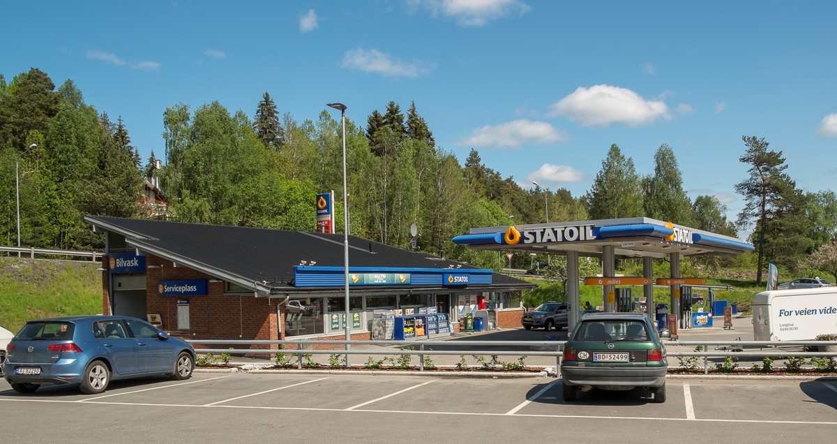 Statoil bensinstajon Langhussenteret Ski