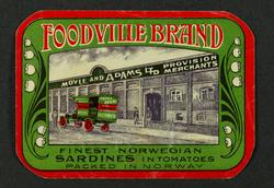 Etikett Foodville Brand