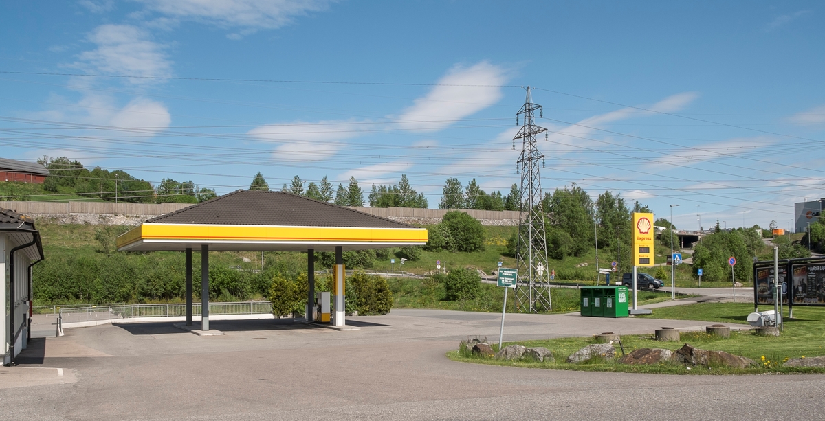 Shell bensinstasjon Prost Stabells vei Skedsmokorset Skedsmo