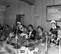 Fra festbordet under et bryllup. Bildet er registrert på nav