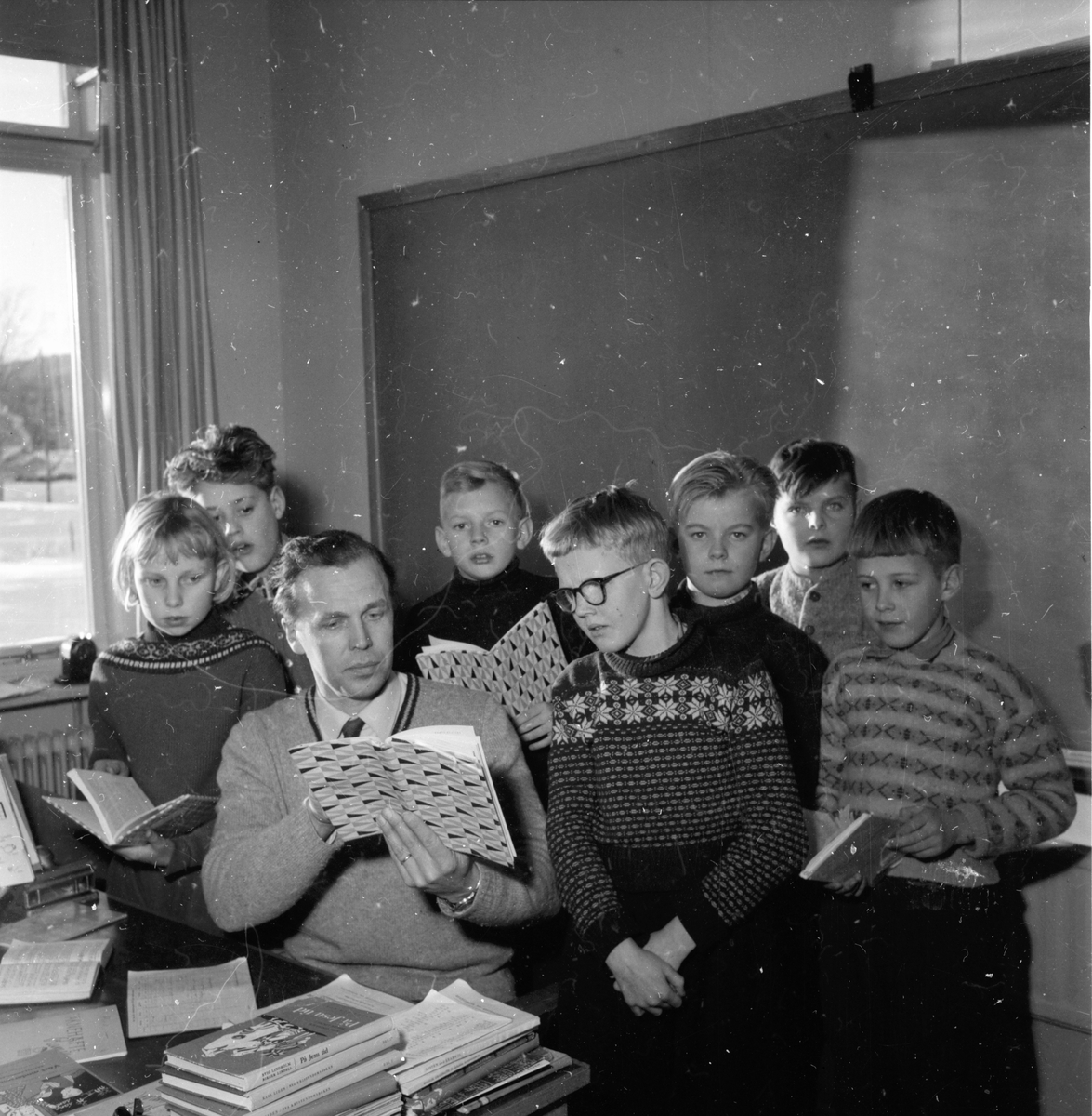 Präst, Lärare, samhälle.
Svabensverk 29/1 1958