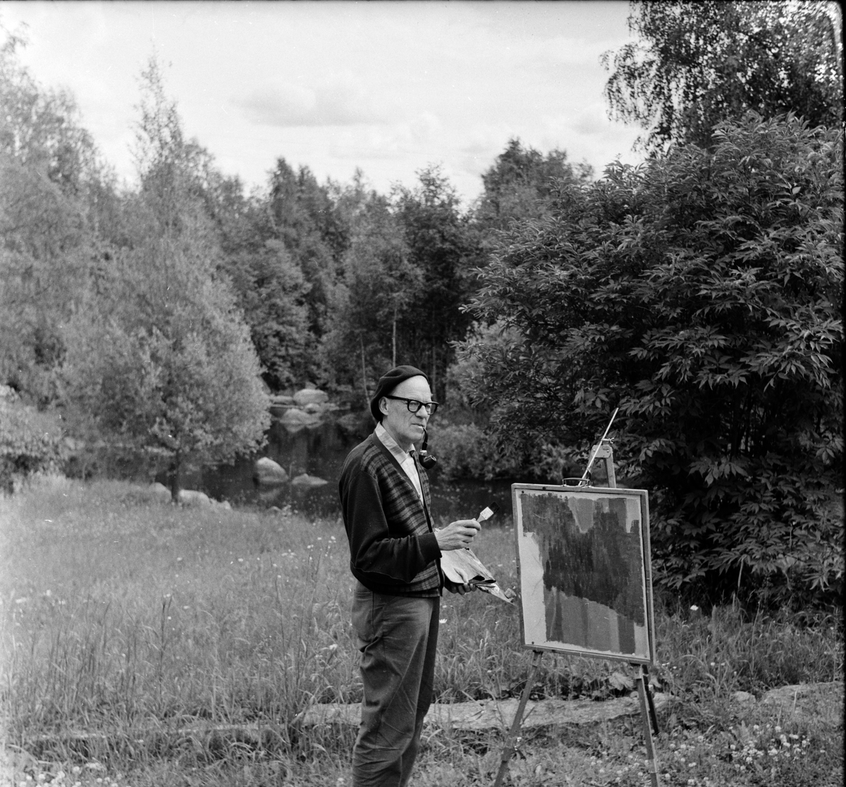 Strandberg Fritiof, konstnär,
Sörbo,
5 Juli 1966