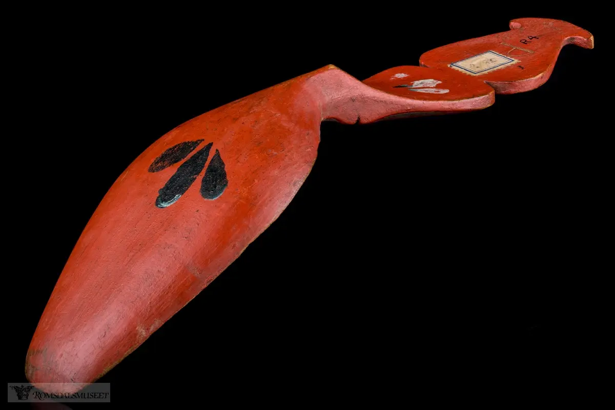 Diagonalt bladonament, griffelformet skaft