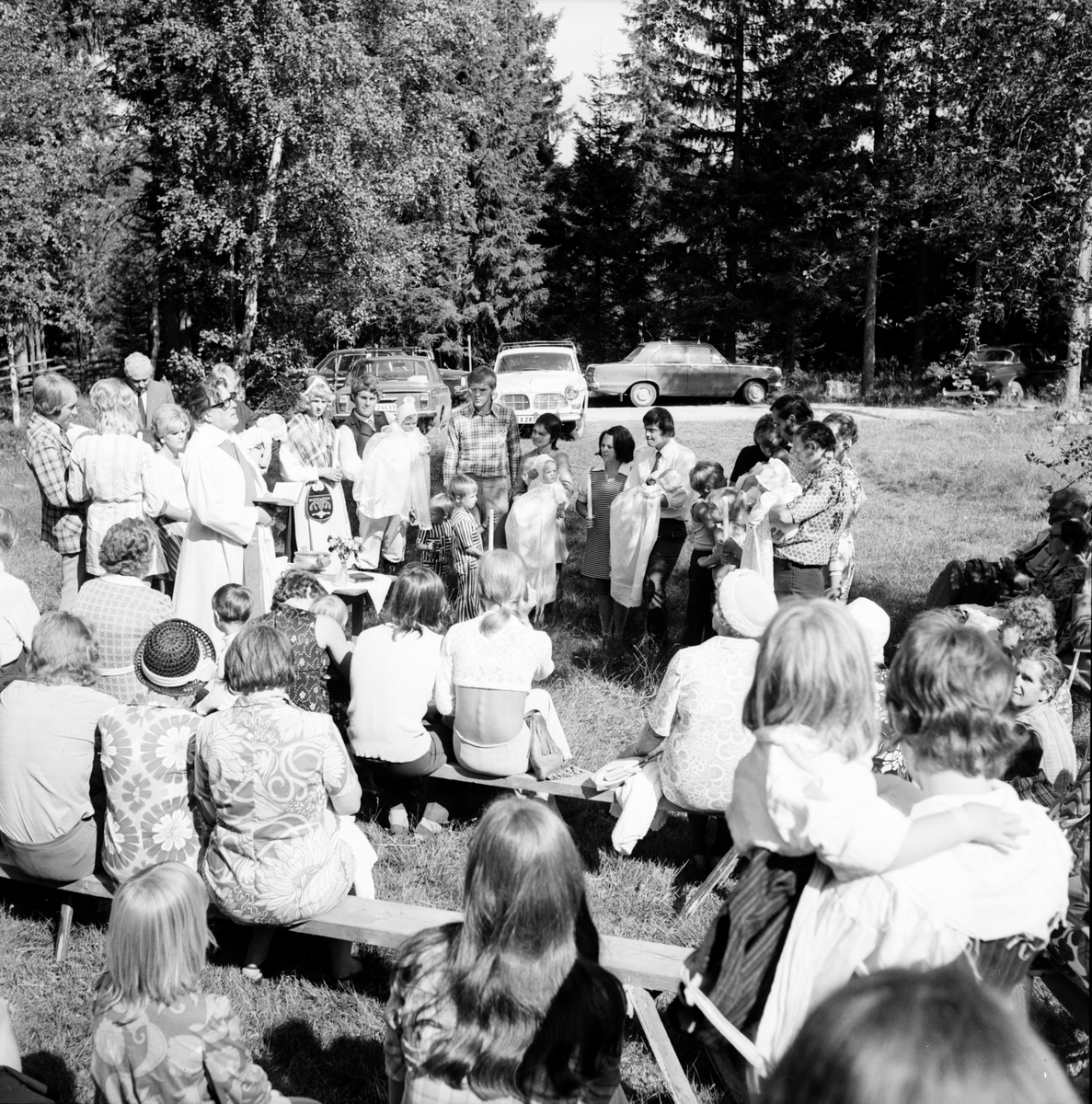 Dopcermoni på Möckelåsen.
Juli 1972