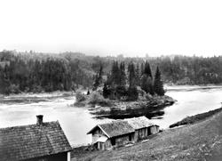 Valdisholm i Eidsberg, med Bleikebakke i forgrunnen, 1920-år