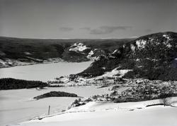 Foto tatt fra Ranheimsbygda mot Fagernes sentrum.