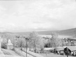 Lillehammer fra Th. Lundes vei / Erik Bues vei, før Løkka bl