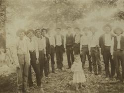 Lynn, Lynn´s Father and Kelly [Fotografi]