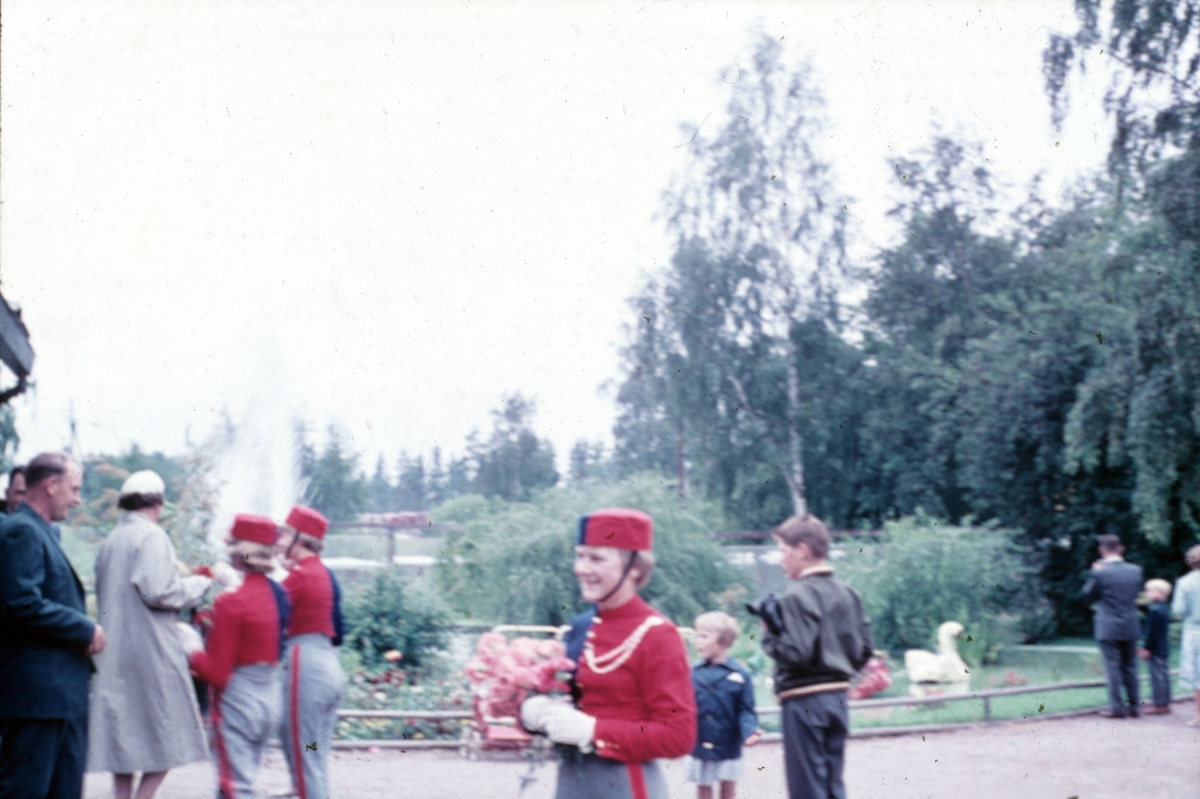 Blommornas Dag i Furuviksparken, år 1961.