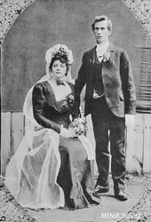 Brudebilde - Dorthea og Kristian Andersen