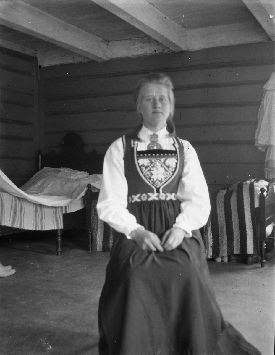 Rikard Berges fotoarkiv. Folk i bunader og klesdrakter fotografert på fjellet, 1905. Bildene er tatt av Johanna Bugge Berge. Bilde nr. 12 ant. Spellemannen Hans Smeland fra Seljord. Bilde nr. 21 ant. 17 mai, Seljord kirke.

Fotografier tatt av Rikard Berge. 642 nummer. Samlingen består av negativer bladfilm. Motivene er ført inn i egen protokoll av Berge. Protokollen har tittel "Bilæt-emne"