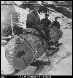 Tømmerkjøring Bjønndalen, My-tunga Venabygd