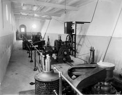 Rørventiler i bygget som forbinder Holtakanalen med rørgaten