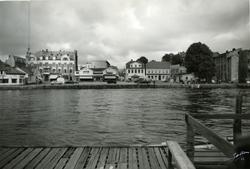 Fra Kråkerøy mot Fredrikstad,
Vesterelva,
Blomstertorvet,