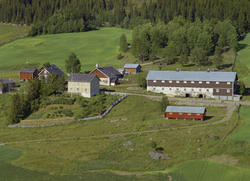 Øyer, Nord-Tretten. Vedem Gård (Vedum Gård) Stor, brunmalt d