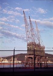 Kraner på Langkaia.