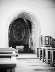 Altertavlen" Sigrande Kristus" i Stiklestad Kirke, Verdal