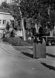 Foto trolig fra en høytidelig tale. Ukjent i hvilken forbind