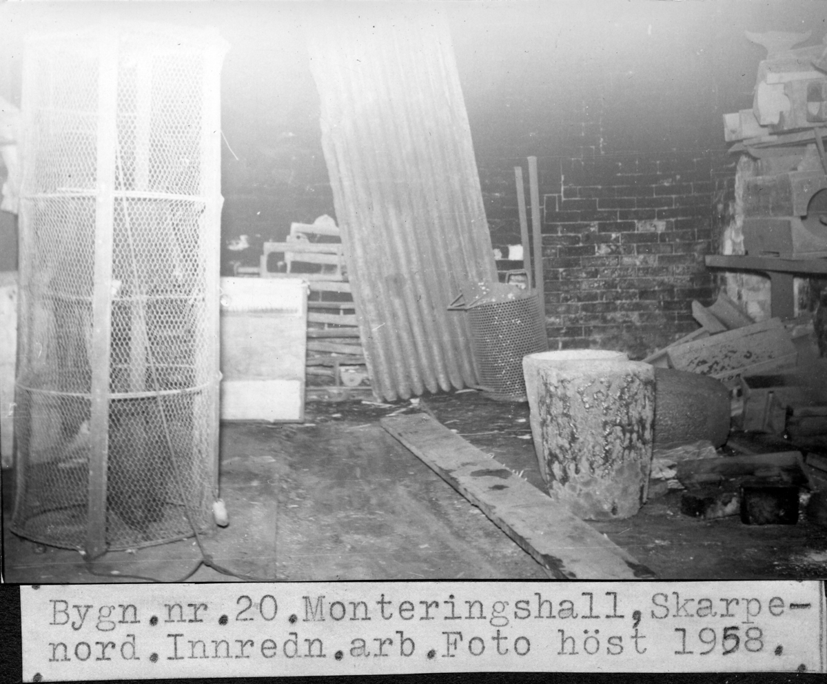 Bygg nr. 20 ved LMV - monteringshall