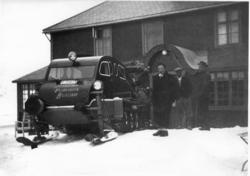 Snowmobil med regnr. E-15823 registrert 30.03.47 type Ford 1