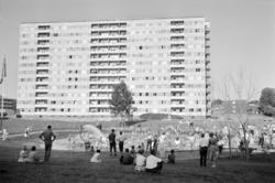 Rødtvet. Vasse- og plaskebasseng åpnet. Juli 1963