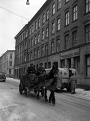 Urtegata. Januar 1950