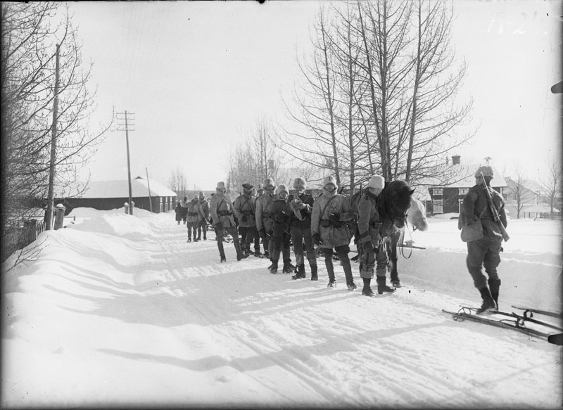 Vinterövning i Norrland, Östersund 1926